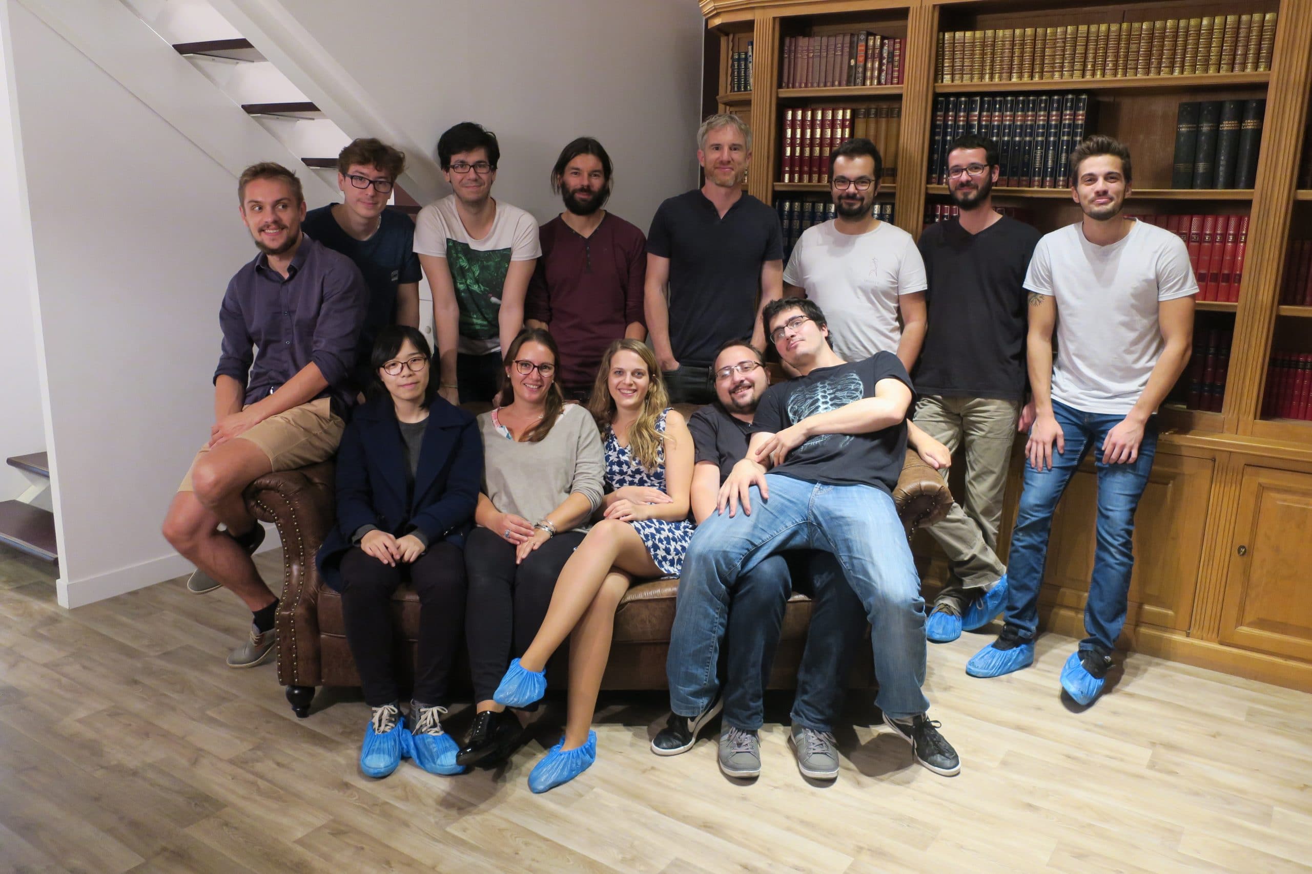 Teambuilding - escape game - photo de groupe