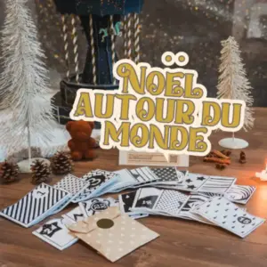 Noël autour du monde - Calendrier escape game - Calendrier de l'Avent escape game - escape game à la maison - escape game familial