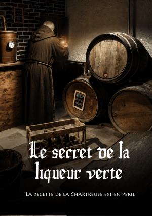 affiche le secret de la liqueur verte