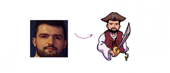 fantôme personnalisé sur mesure illustration